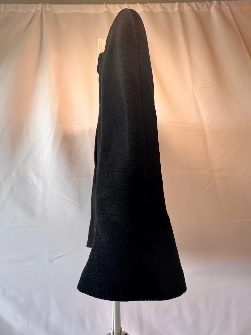 Chanel Boutique Vintage 1997 Black Wool Full-Zip Jacket Size 44 Made in France